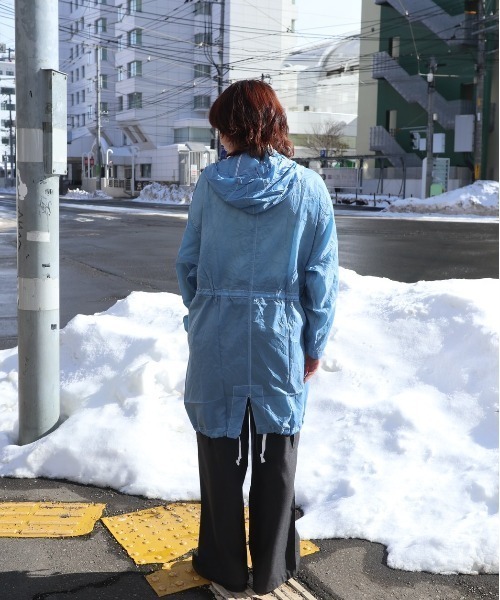 fridge（フリッジ）の「【MILITARY】ミリタリー BRITISH TYPE SNOW PARKA（ミリタリージャケット・メンズ・オリーブ/サックスブルー/ブラック・MEDIUM/SMALL/LARGE）」の7枚目の写真