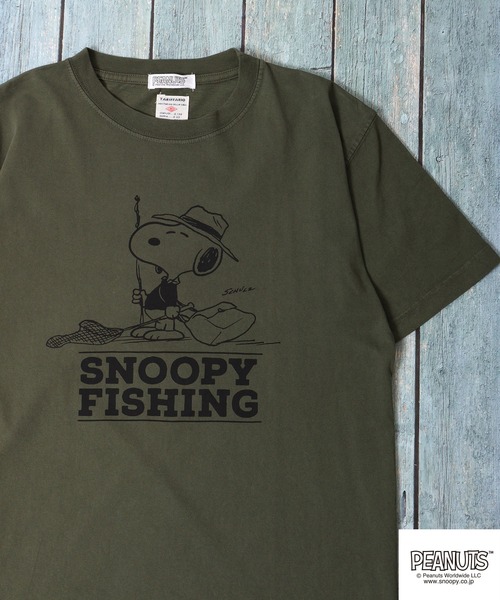 PEANUTS(ピーナッツ)の「LUMBER スヌーピー プリントTシャツ 半袖(Tシャツ/カットソー・レディース・チャコール/ベージュ/オレンジ/ネイビー/オレンジ系/グレー系1/ベージュ系/グリーン系/グレー系/ナチュラル/チャコールグレー/ホワイト系/カーキ/アイボリー/アイボリー系1/アイボリー系/グレー系3/カーキ系/グレー系2/アイボリー系2/オレンジ系1・S/M/L)」の17枚目の写真