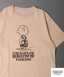 LUMBER スヌーピー プリントTシャツ 半袖
