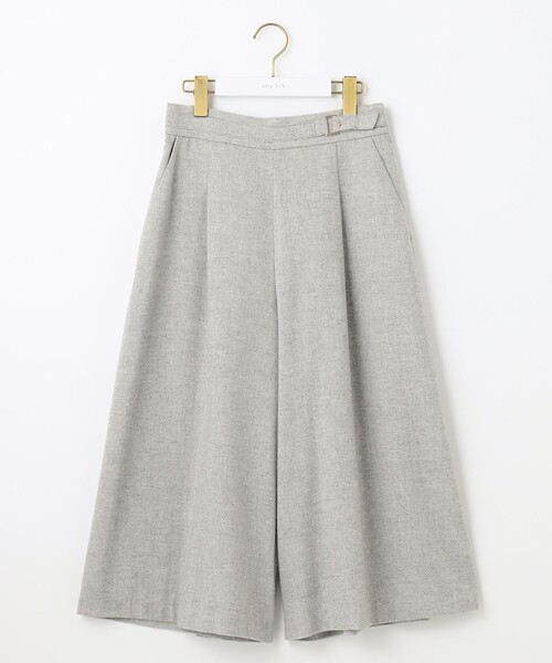 ANY SIS(エニィスィス)の「ホームスパンワイドクロップド パンツ(その他パンツ・レディース・グレー系6/ライトグレー系6・2/3/1)」の13枚目の写真