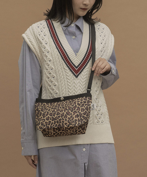 Drifter（ドリフター）の「LENNY／レニー（ショルダーバッグ・レディース・ダークグリーン/ブラック/ブルー/タン/ホワイト系その他/レオパード/レモンイエロー/ゼブラ・FREE）」の7枚目の写真