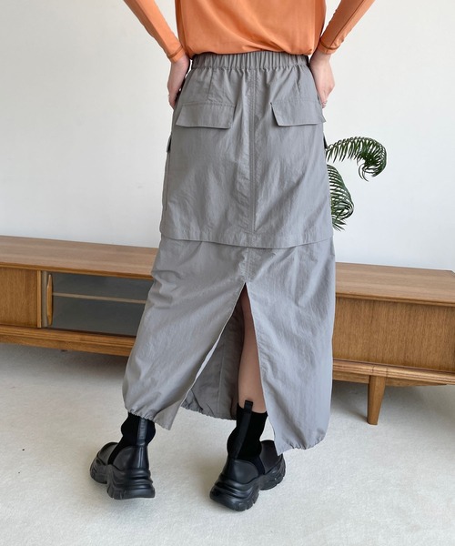 LOWRYS FARM（ローリーズファーム）の「2WAYポケットスカート