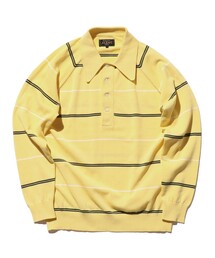 BEAMS PLUS | BEAMS PLUS / 14ゲージ ラグランスリーブ ニット ポロシャツ(ポロシャツ)