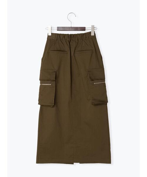 Te chichi（テチチ）の「【Atelier Militaire】ロングカーゴスカート（スカート・レディース・カーキ・M/S）」の19枚目の写真