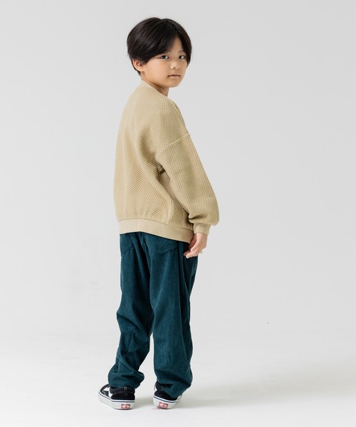 JAM & LINK（ジャムアンドリンク）の「ニット風 カーディガン（カーディガン/ボレロ・キッズ・グリーン/ベージュ・160cm/150cm/140cm/130cm/120cm/110cm）」の6枚目の写真