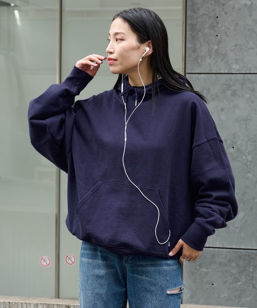 COLONY 2139（コロニートゥーワンスリーナイン）の「裏毛スウェットパーカー（パーカー・メンズ・ブラウン/ネイビー/グレー・MEDIUM/LARGE/SMALL）」の3枚目の写真