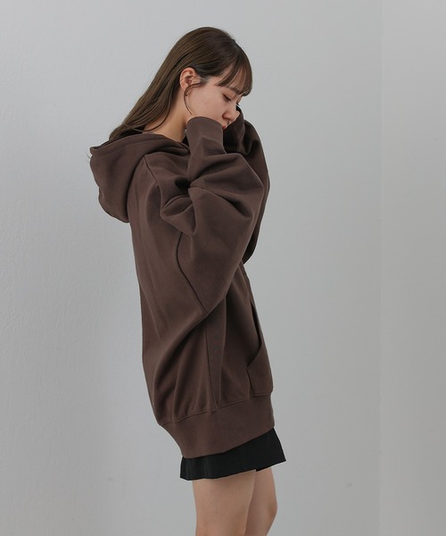 COLONY 2139（コロニートゥーワンスリーナイン）の「裏毛スウェットパーカー（パーカー・メンズ・ブラウン/ネイビー/グレー・MEDIUM/LARGE/SMALL）」の13枚目の写真