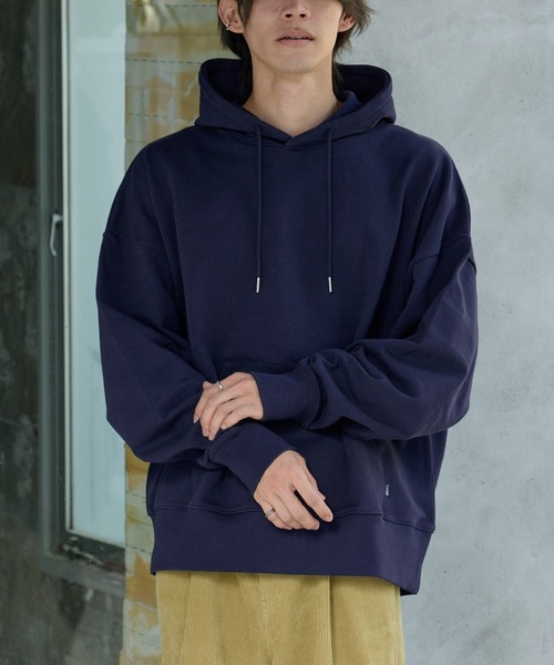 COLONY 2139（コロニートゥーワンスリーナイン）の「裏毛スウェットパーカー（パーカー・メンズ・ブラウン/ネイビー/グレー・MEDIUM/LARGE/SMALL）」の17枚目の写真