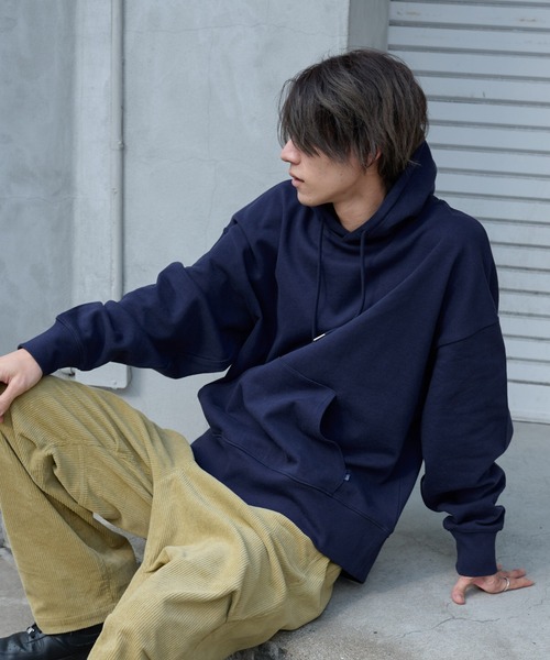 COLONY 2139（コロニートゥーワンスリーナイン）の「裏毛スウェットパーカー（パーカー・メンズ・ブラウン/ネイビー/グレー・MEDIUM/LARGE/SMALL）」の21枚目の写真