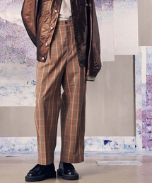 MAISON SPECIAL | 《UNISEX》【Italian Dead Stock Fabric】One-Tuck Wide Pants/ワンタックワイドパンツ(その他パンツ)