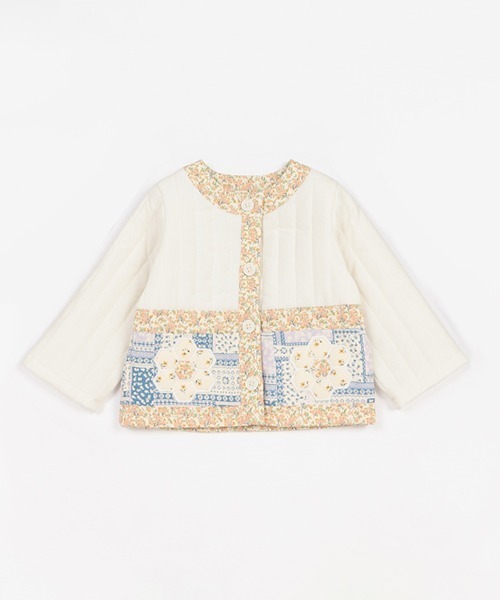 little cotton clothes パッチワークジャケット 2-4y LittleCottonClothes パッチワークジャケット 新品☆misha