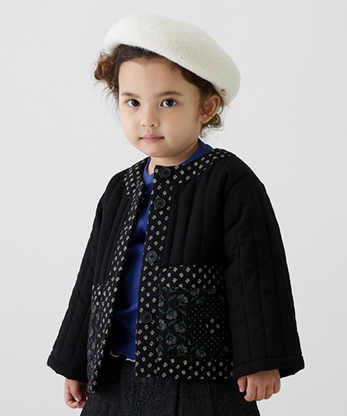 LittleCottonClothes パッチワークジャケット 新品☆misha