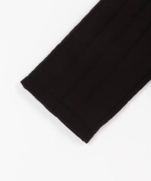 petit main（プティマイン）の「パッチワークジャケット（ブルゾン・キッズ・ブラック/オフホワイト・M/L/S）」の6枚目の写真