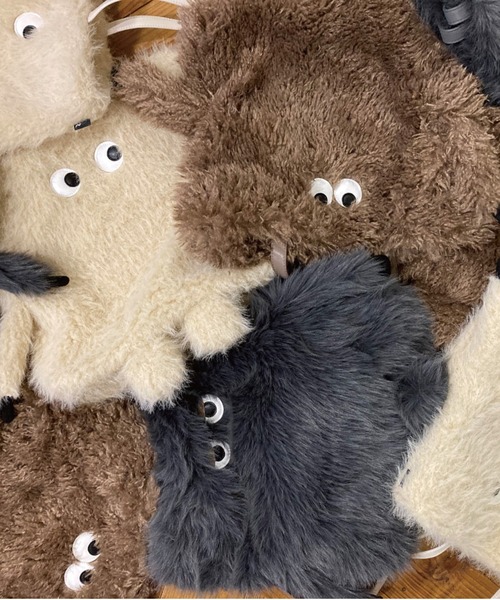 ROOTOTE（ルートート）の「ルートート/モフかわトート EU.トール2way.クリプテッド-B（バックパック/リュック・レディース・ホワイト系その他/ブラウン系その他/グレー系その他・FREE）」の17枚目の写真