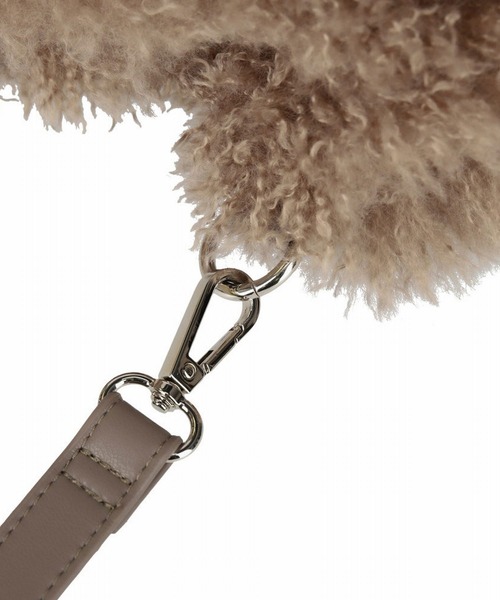 ROOTOTE（ルートート）の「ルートート/モフかわトート EU.トール2way.クリプテッド-B（バックパック/リュック・レディース・ホワイト系その他/ブラウン系その他/グレー系その他・FREE）」の8枚目の写真