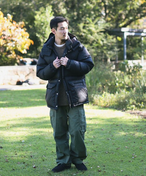 B:MING by BEAMS（ビーミングバイビームス）の「B:MING by BEAMS / 裏起毛 バックサテン 6ポケット カーゴパンツ（カーゴパンツ・メンズ・オリーブ/ブラック・MEDIUM/LARGE/X-LARGE/SMALL）」の13枚目の写真