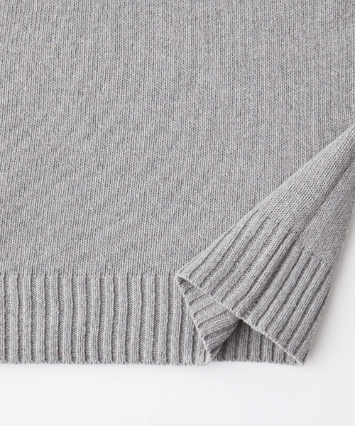 Anchor Smith（アンカー スミス）の「ビッグシルエットハーフボタンニットパーカー（パーカー・メンズ・グレー/ブラック・M/L/XL）」の19枚目の写真