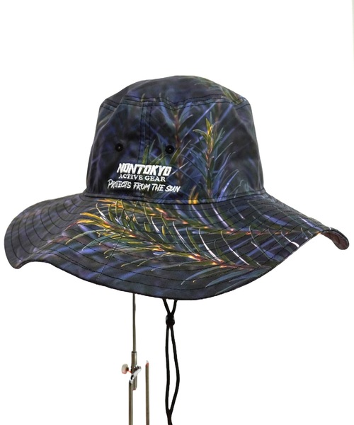 完売AMERI2WAY LONG BRIM HAT紐付きハット 人気完売レアジゼル掲載AMERI2WAY LONG BRIM HAT紐付きハット