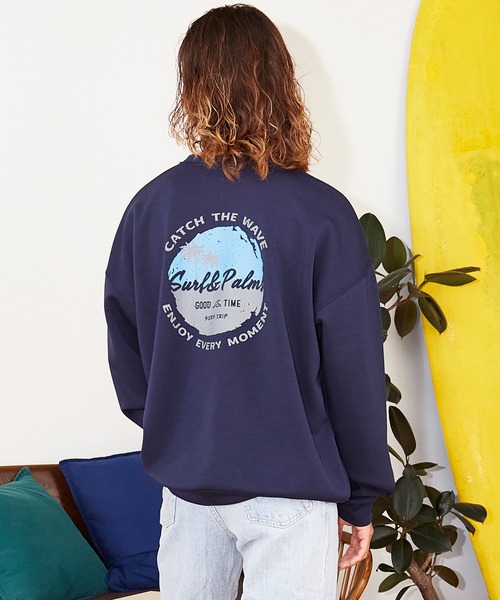 Kahiko（カヒコ）の「【Kahiko】SURF＆Palms ウェストMEN'Sトップス（その他トップス・メンズ・ホワイト/ベージュ/ネイビー・FREE）」の3枚目の写真