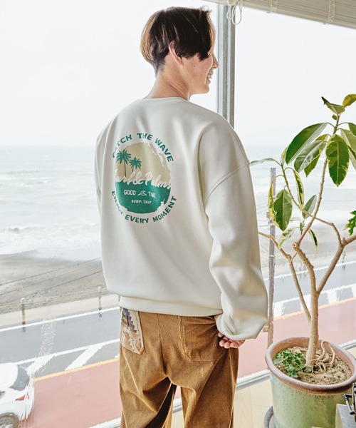 Kahiko（カヒコ）の「【Kahiko】SURF＆Palms ウェストMEN'Sトップス（その他トップス・メンズ・ホワイト/ベージュ/ネイビー・FREE）」の6枚目の写真