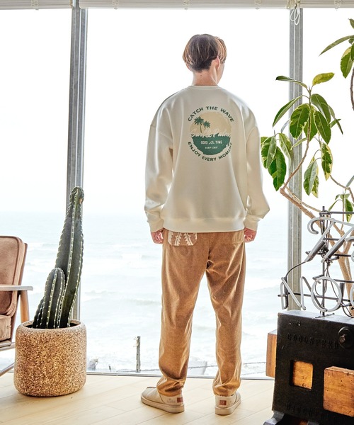 Kahiko（カヒコ）の「【Kahiko】SURF＆Palms ウェストMEN'Sトップス（その他トップス・メンズ・ホワイト/ベージュ/ネイビー・FREE）」の7枚目の写真