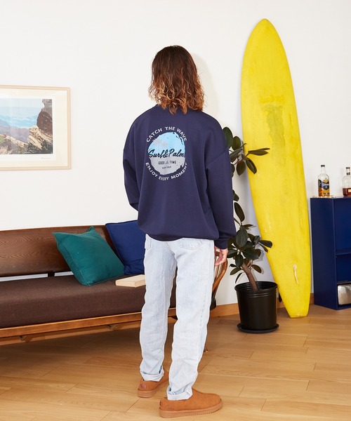 Kahiko（カヒコ）の「【Kahiko】SURF＆Palms ウェストMEN'Sトップス（その他トップス・メンズ・ホワイト/ベージュ/ネイビー・FREE）」の16枚目の写真