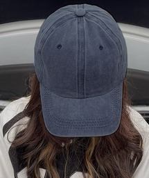 ad thie（アドティエ）の「ピグメント加工 つば広キャップ（キャップ）」