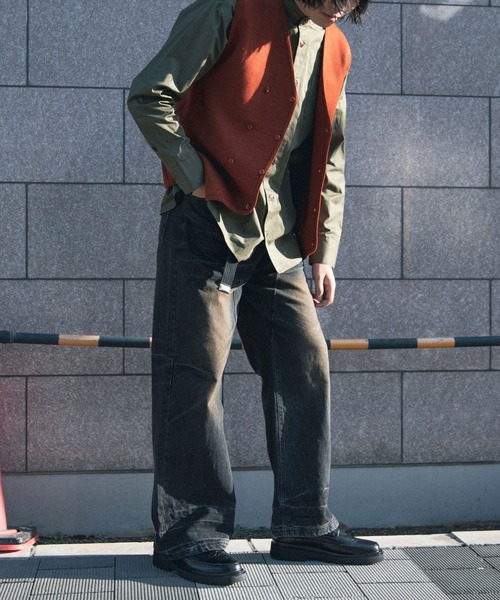 aimoha(アイモハ)の「aimoha men ダブルニットべスト(ベスト・メンズ・ブラウン/ベージュ・MEDIUM/X-LARGE/LARGE/XX-LARGE)」の19枚目の写真