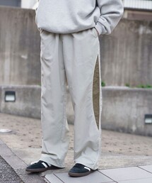 FREAK'S STORE | 限定展開 Relax Fit パイピングライン ナイロン トラックパンツ/セットアップ対応(その他パンツ)