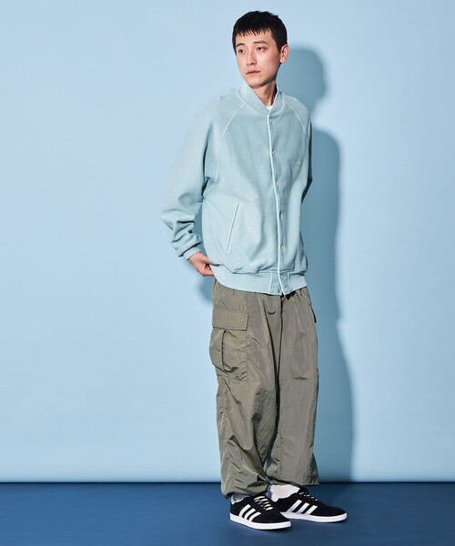 CITEN（シテン）の「＜CITEN＞ナイロン カーゴパンツ（カーゴパンツ・メンズ・ブラック/オリーブ・M/L）」の5枚目の写真