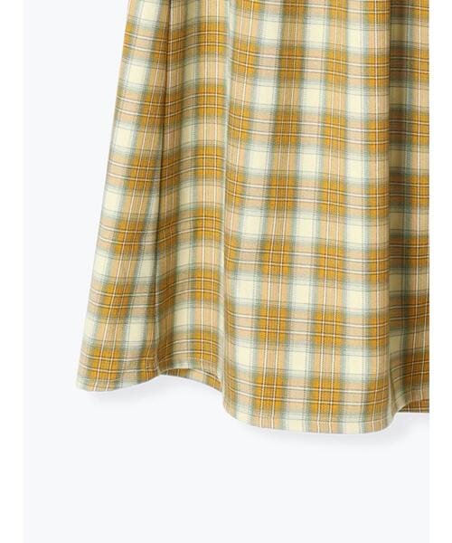 ehka sopo（エヘカソポ）の「チェックタックスカート（スカート・レディース・グリーン/ブルー/イエロー・F）」の13枚目の写真