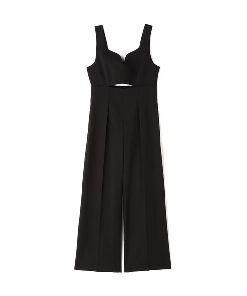 N.(N. Natural Beauty Basic)(エヌエヌナチュラルビューティーベーシック)の「◆カーブネックサロペットパンツ(サロペット/オーバーオール・レディース・ブラック/ブラウン・MEDIUM)」の21枚目の写真