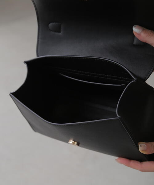 FREE'S MART（フリーズマート）の「◇マーブルクリップバッグ（ショルダーバッグ・レディース・ブラック/ホワイト/ブルー系その他・ﾌﾘ-）」の9枚目の写真