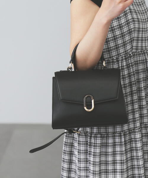 FREE'S MART（フリーズマート）の「◇マーブルクリップバッグ（ショルダーバッグ・レディース・ブラック/ホワイト/ブルー系その他・ﾌﾘ-）」の10枚目の写真