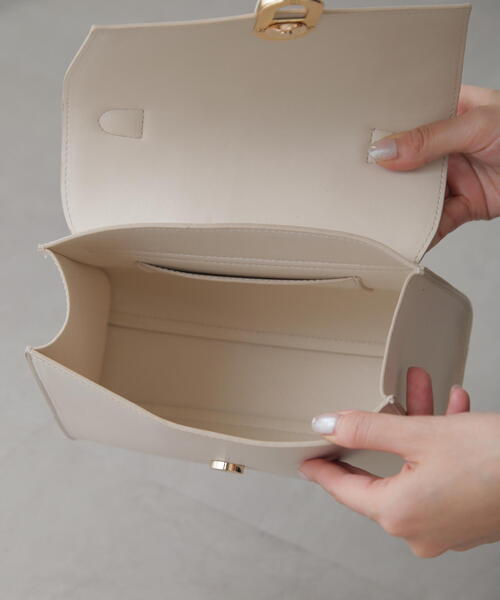 FREE'S MART（フリーズマート）の「◇マーブルクリップバッグ（ショルダーバッグ・レディース・ブラック/ホワイト/ブルー系その他・ﾌﾘ-）」の13枚目の写真