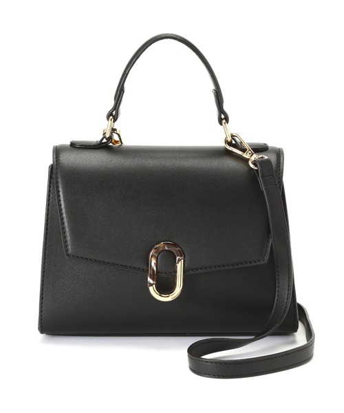 FREE'S MART（フリーズマート）の「◇マーブルクリップバッグ（ショルダーバッグ・レディース・ブラック/ホワイト/ブルー系その他・ﾌﾘ-）」の5枚目の写真