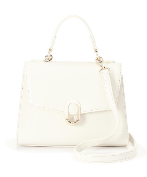 FREE'S MART（フリーズマート）の「◇マーブルクリップバッグ（ショルダーバッグ・レディース・ブラック/ホワイト/ブルー系その他・ﾌﾘ-）」の6枚目の写真