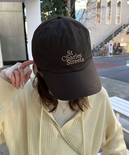 CIAOPANIC TYPY(チャオパニックティピー)の「ロゴキャップ(キャップ・レディース・チャコールグレー/レッド/オフホワイト/ピンク/ブルー・ONE SIZE)」の8枚目の写真