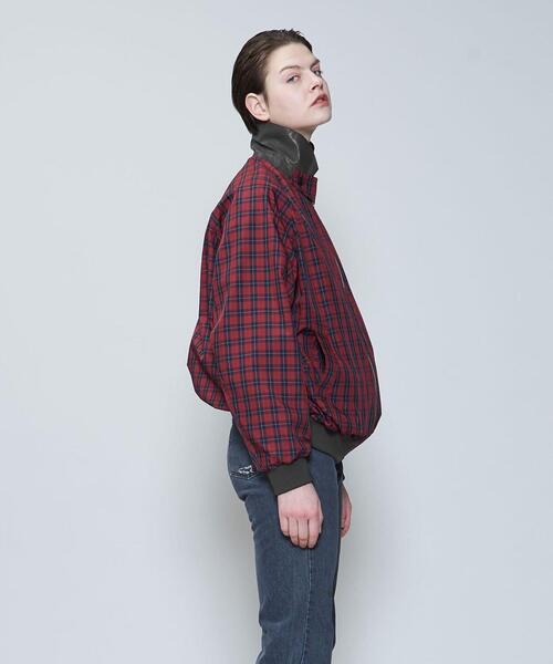 ＜6(ROKU)＞コットン ポリエステル リバーシブル ブルゾン　美品　36 6（ロク）の「＜6(ROKU)＞コットン ポリエステル リバーシブル