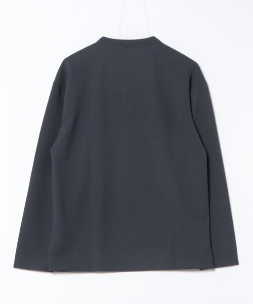 aimoha(アイモハ)の「aimoha men HENLEY NECK PULLOVER ヘンリーネックプルオーバー(Tシャツ/カットソー・メンズ・ベージュ/ダークグレー/ホワイト/ブラック・LARGE/X-LARGE/XX-LARGE/XXX-LARGE)」の5枚目の写真