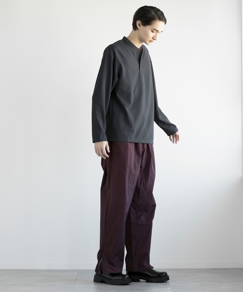 aimoha(アイモハ)の「aimoha men HENLEY NECK PULLOVER ヘンリーネックプルオーバー(Tシャツ/カットソー・メンズ・ベージュ/ダークグレー/ホワイト/ブラック・LARGE/X-LARGE/XX-LARGE/XXX-LARGE)」の17枚目の写真