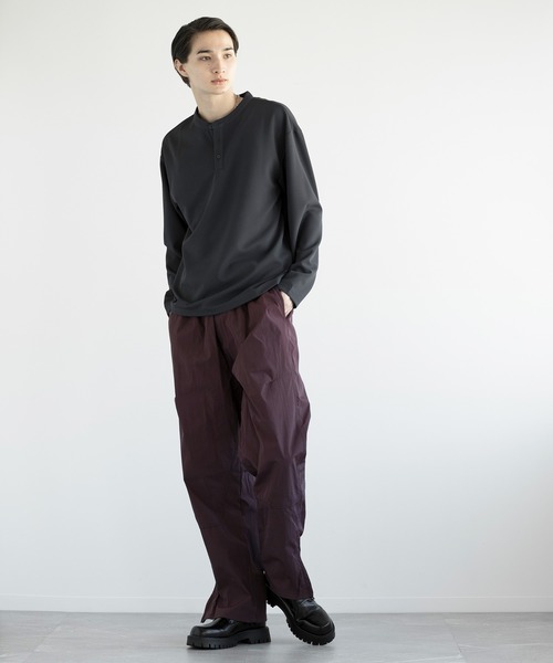 aimoha(アイモハ)の「aimoha men HENLEY NECK PULLOVER ヘンリーネックプルオーバー(Tシャツ/カットソー・メンズ・ベージュ/ダークグレー/ホワイト/ブラック・LARGE/X-LARGE/XX-LARGE/XXX-LARGE)」の18枚目の写真