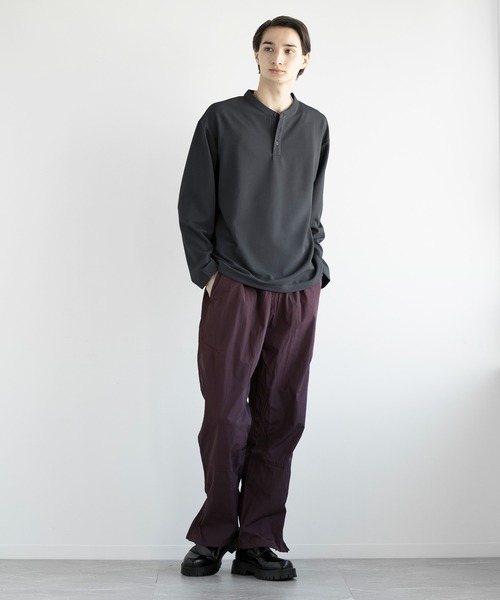 aimoha(アイモハ)の「aimoha men HENLEY NECK PULLOVER ヘンリーネックプルオーバー(Tシャツ/カットソー・メンズ・ベージュ/ダークグレー/ホワイト/ブラック・LARGE/X-LARGE/XX-LARGE/XXX-LARGE)」の19枚目の写真