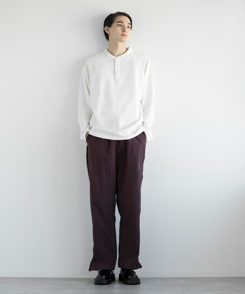 aimoha(アイモハ)の「aimoha men HENLEY NECK PULLOVER ヘンリーネックプルオーバー(Tシャツ/カットソー・メンズ・ベージュ/ダークグレー/ホワイト/ブラック・LARGE/X-LARGE/XX-LARGE/XXX-LARGE)」の14枚目の写真