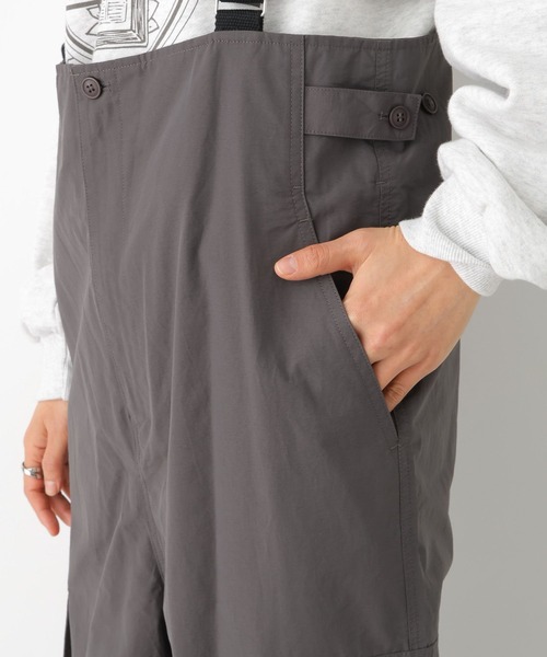 LEPSIM（レプシィム）の「カーゴポケットサロペ　102302（サロペット/オーバーオール・レディース・カーキ/チャコールグレー・FREE）」の11枚目の写真