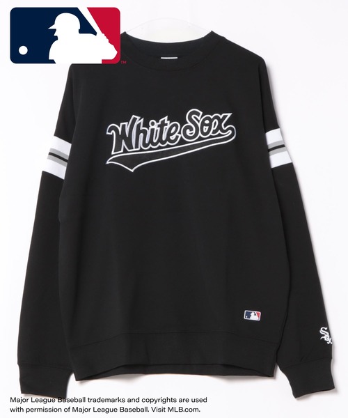 MLB(メジャーリーグベースボール)の「【MLB】チームロゴプルオーバー/メンズ(スウェット・メンズ・ネイビー/ホワイト/グリーン/ブラック/グレー・M/L/LL)」の3枚目の写真