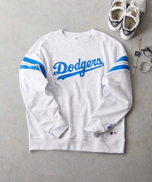 MLB(メジャーリーグベースボール)の「【MLB】チームロゴプルオーバー/メンズ(スウェット・メンズ・ネイビー/ホワイト/グリーン/ブラック/グレー・M/L/LL)」の13枚目の写真