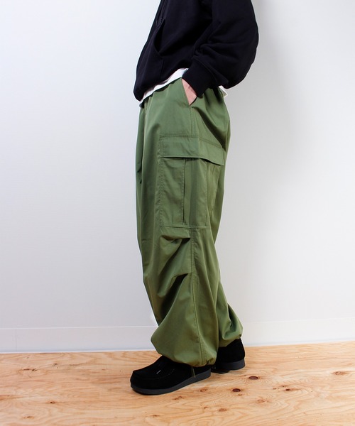 Dickies（ディッキーズ）の「【Dickies/ディッキーズ】ツイルカーゴイージーパンツ（カーゴパンツ・メンズ・アイボリー/オリーブ/ベージュ/ブラック・L/M/LL）」の10枚目の写真