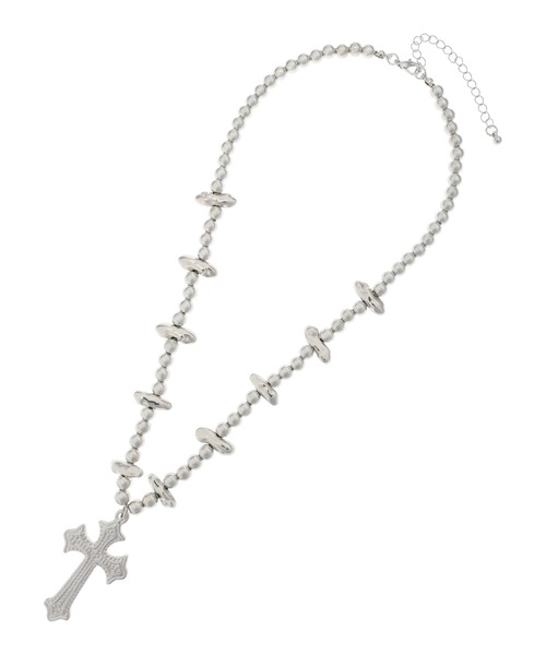 DURAS（デュラス）の「Pointcross necklace（ネックレス・レディース・シルバー・FREE）」の5枚目の写真