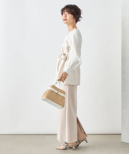 最終値下　新品タグ付き　NOLLEY'S シャツ ブラウス ビスチェ風　ピンク NOLLEY'S（ノーリーズ）の「ビスチェ風コンビブラウス（シャツ